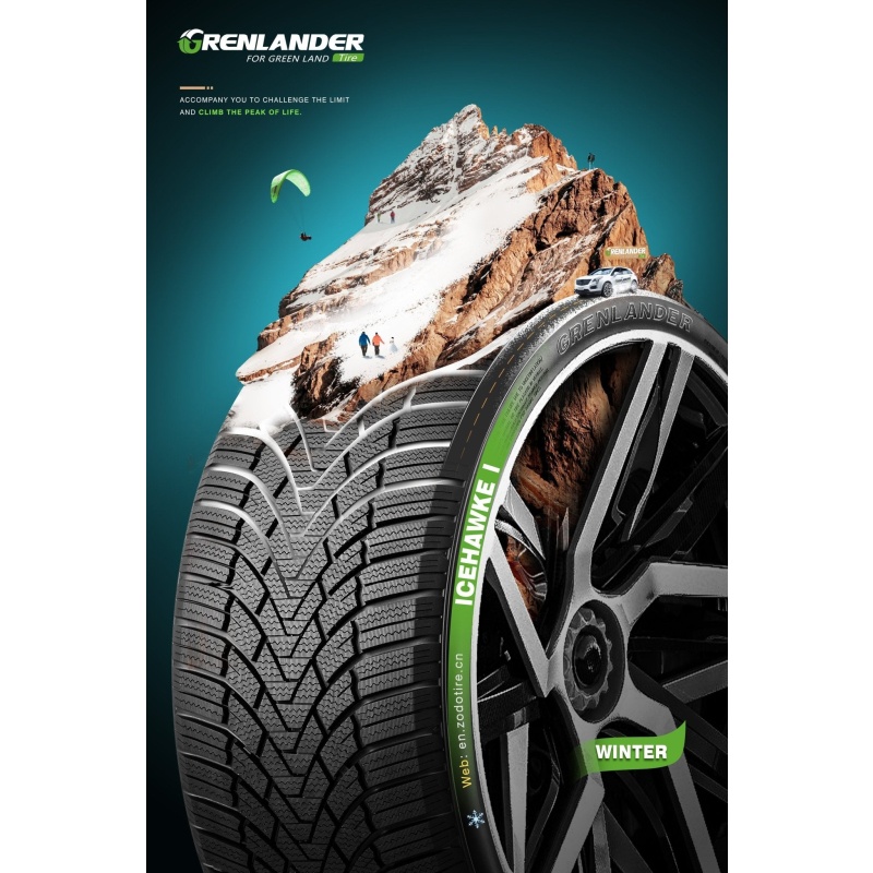 185/70R14 GRENLANDER ICEHAWKE I WINTER - Image 3