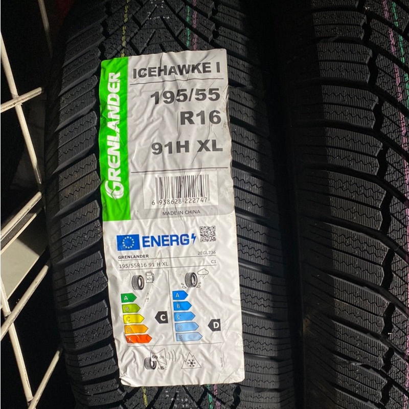 195/55R16 GRENLANDER ICEHAWKE I WINTER - Image 4