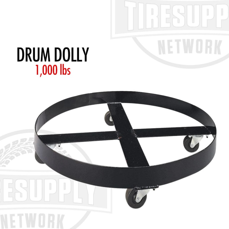 Drum Dolly 1,000lb Capacity 27.5" x 7" (1698)