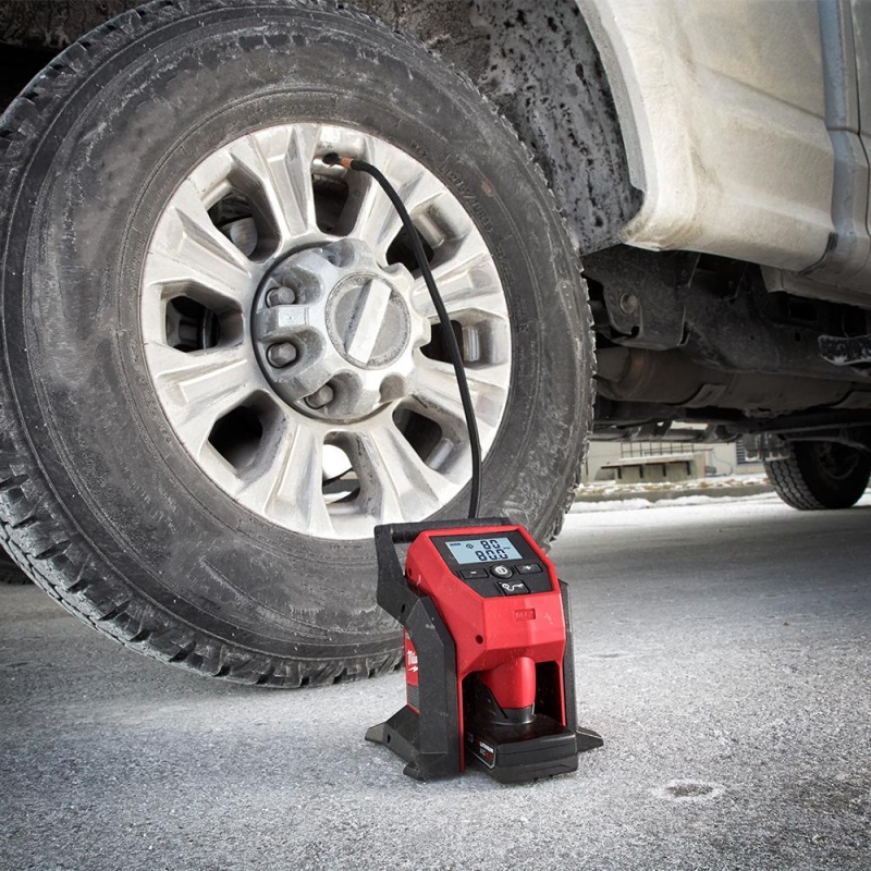 Milwaukee 2475-20 M12 12V 120 PSI Cordless Compact Tire Inflator - Bare Tool - Image 5