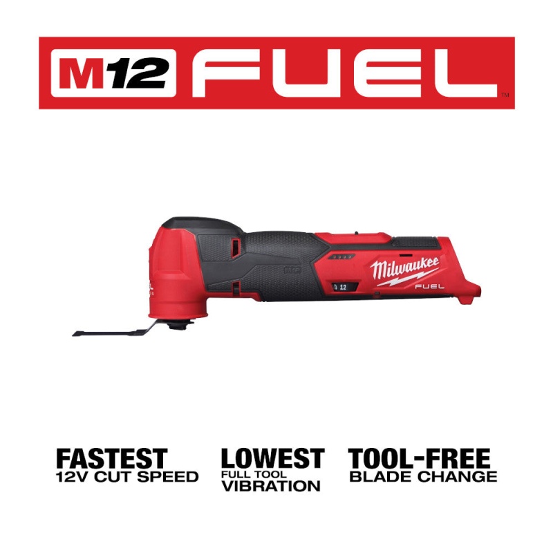 Milwaukee 2526-20x2BSK M12 FUEL 12V Oscillating Multi-Tool Bundle w/ Starter Kit - Image 2