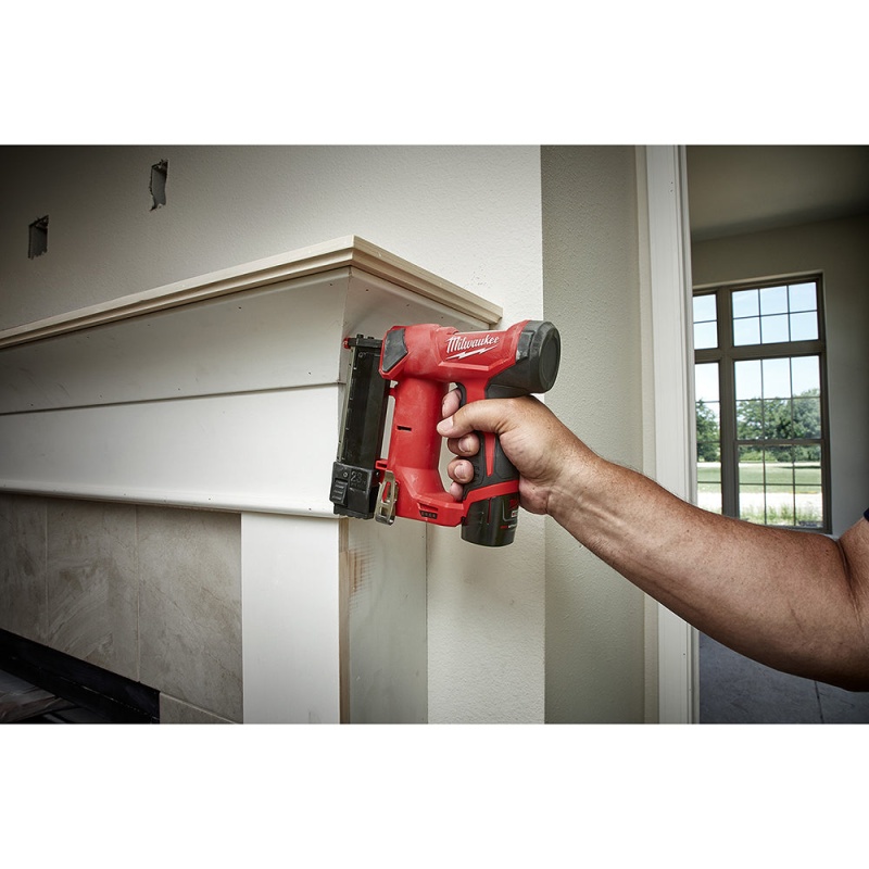 Milwaukee 2540-21 M12 12V 23 Gauge Lightweight Compact Cordless Pin Nailer Kit - Image 9