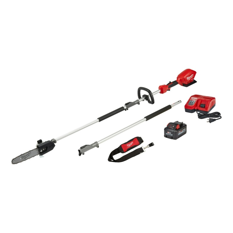 Milwaukee 2825-21PS M18 FUEL 18V 10-Inch QUIK-LOK Cordless Pole Saw Kit