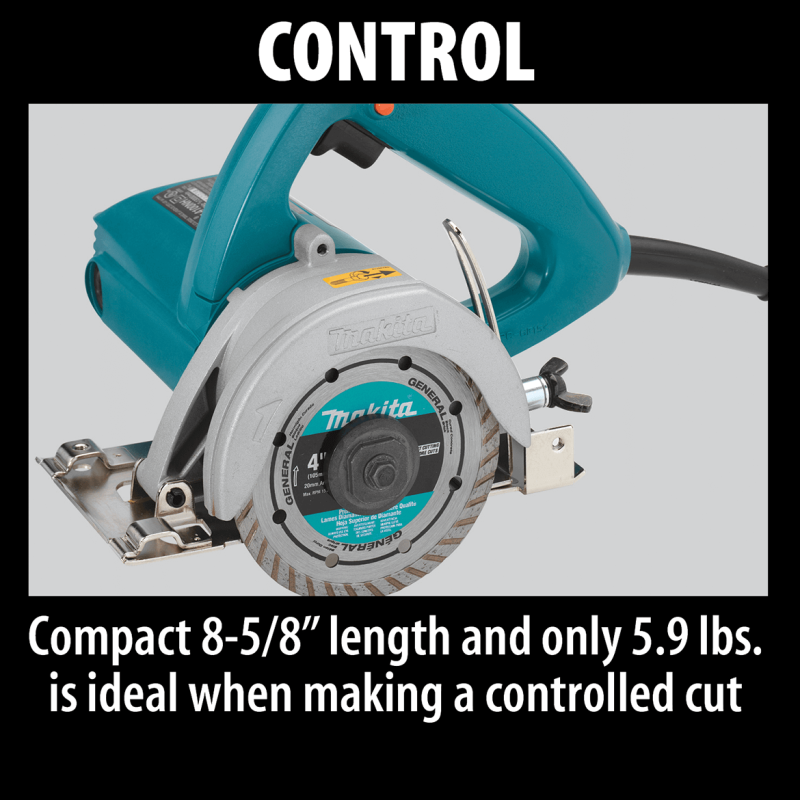 Makita 4100NH 4-3/8" Masonry Circular Saw - 4100NHX1 - Image 8