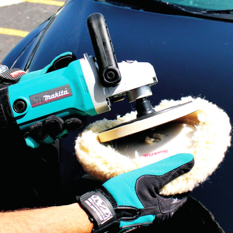 Makita 9227C 7 In 120V Powerful 10 Amp Motor Electronic Sander-Polisher - Image 3