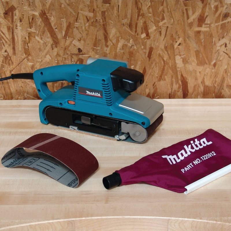 Makita 9404 4'' x 24'' Corded Belt Sander Variable Speed - Image 4