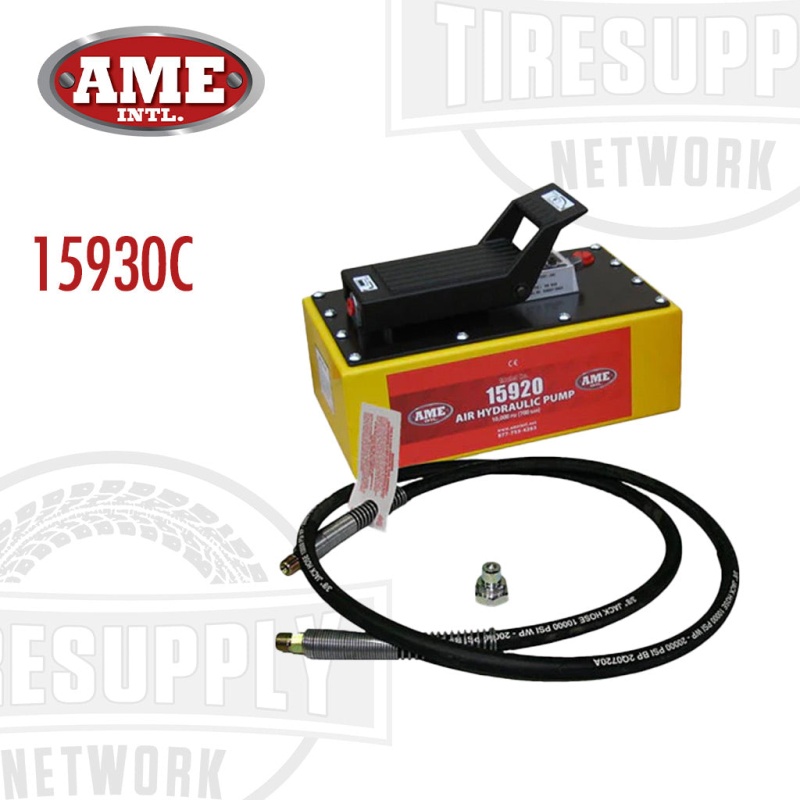 AME | 5 Quart Hydraulic Pump with Hydraulic Hose & Coupler (15930C)