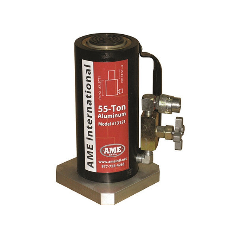 AME | 55 Ton Pro Series Jack Aluminum Lifting Cylinder - 6?? Stroke (13121)