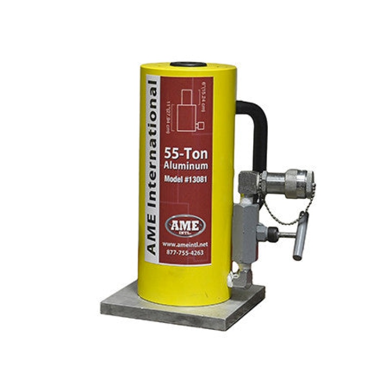 AME | 55 Ton Pro Series Jack Aluminum Lifting Cylinder DELUXE - 6?? Stroke (13081)