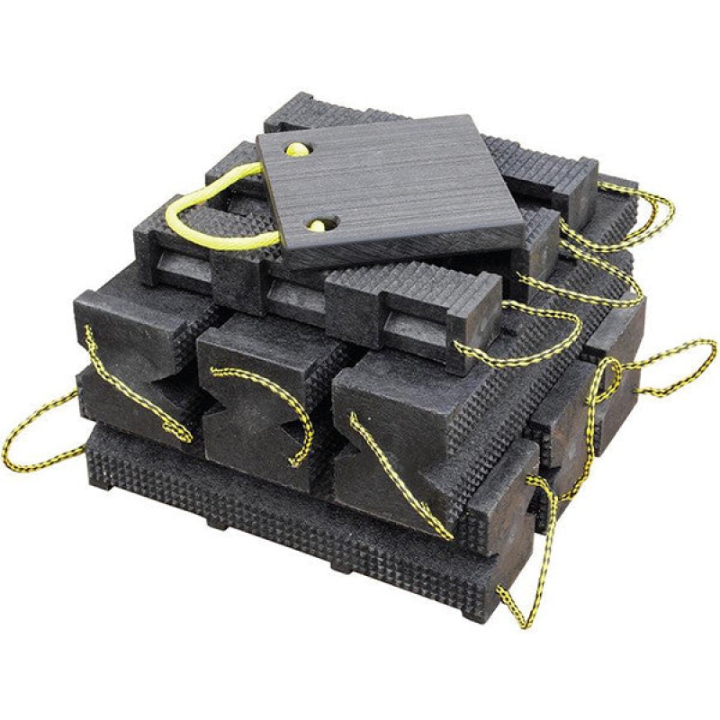 AME | Super Stacker Cribbing Blocks - FR Industrial 10 PIece Kit (15255)