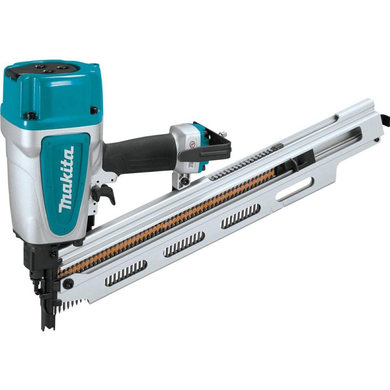 Makita AN924 3-1/2 Inch 21-Degree Full Round Head Pneumatic Framing Nailer