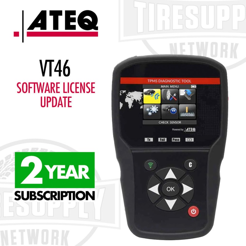 ATEQ | VT46 TPMS Tool Software License Update - Choose 1 or 2 Year Subscriptions (SW46-000*) - Image 3