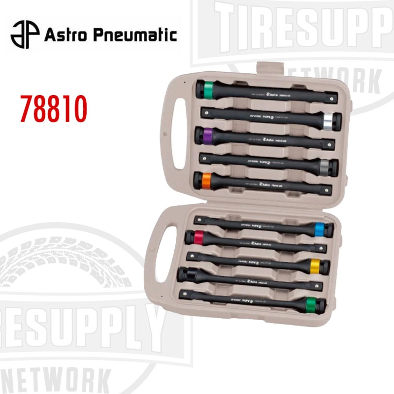 Astro Pneumatic | Torque Limiting 10-Piece Extension Set (78810)