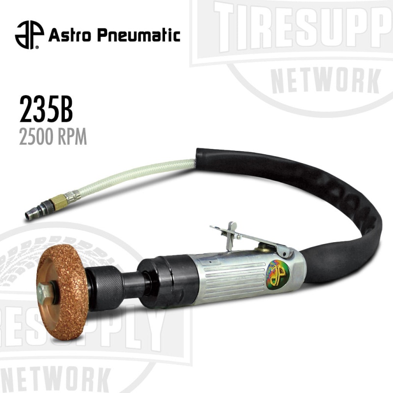 Astro Pneumatic | Low Speed Tire Buffer Kit - 2500 rpm Hose, Adapter & Rasp (235B)