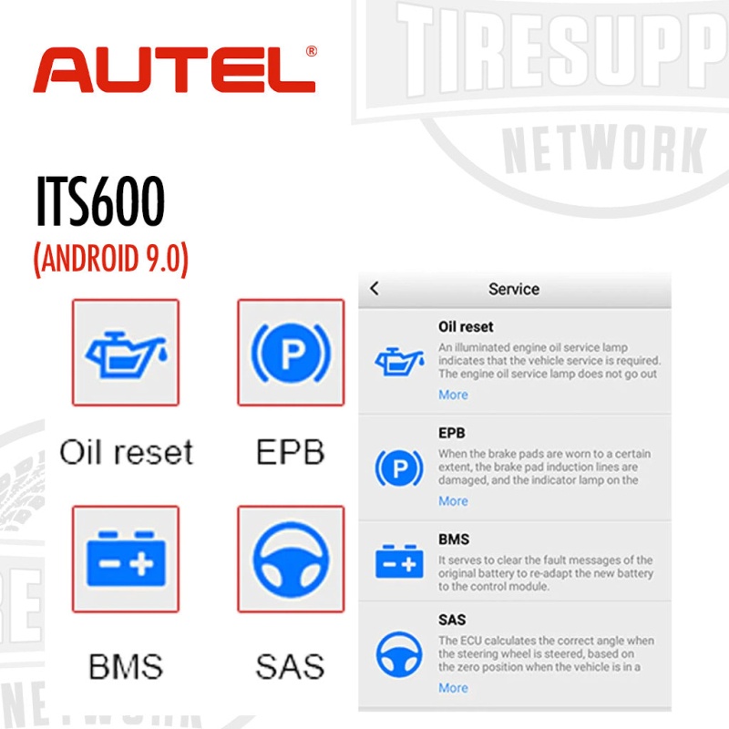 Autel | MaxiTPMS Advanced TPMS Service & Diagnostic Tablet Tool (ITS600) - Image 5