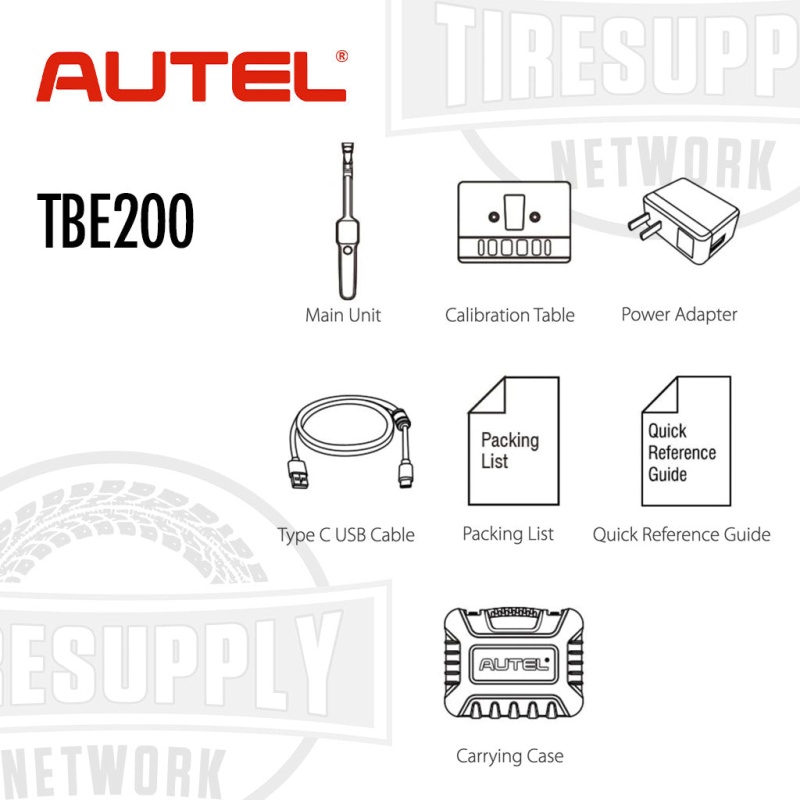 Autel | MaxiTPMS Laser-Enabled Tire Tread Depth & Brake Disc Wear Examiner Tool (TBE200) - Image 4