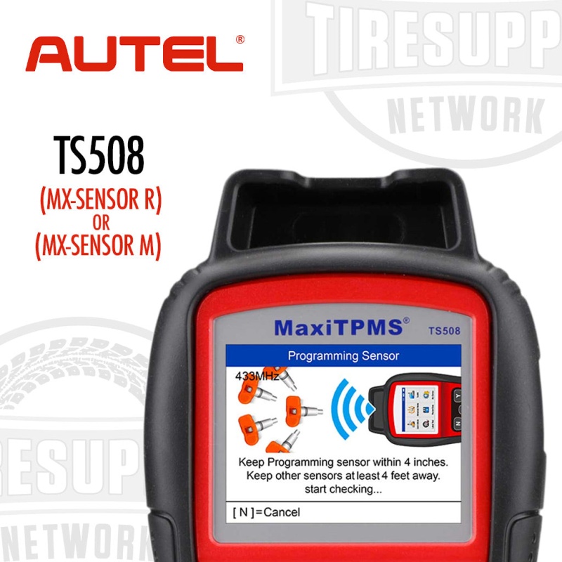 Autel | MaxiTPMS Service Tool & 20 MX 1-Sensors Press-In - Choose Rubber or Metal Stems (TS508) - Image 4