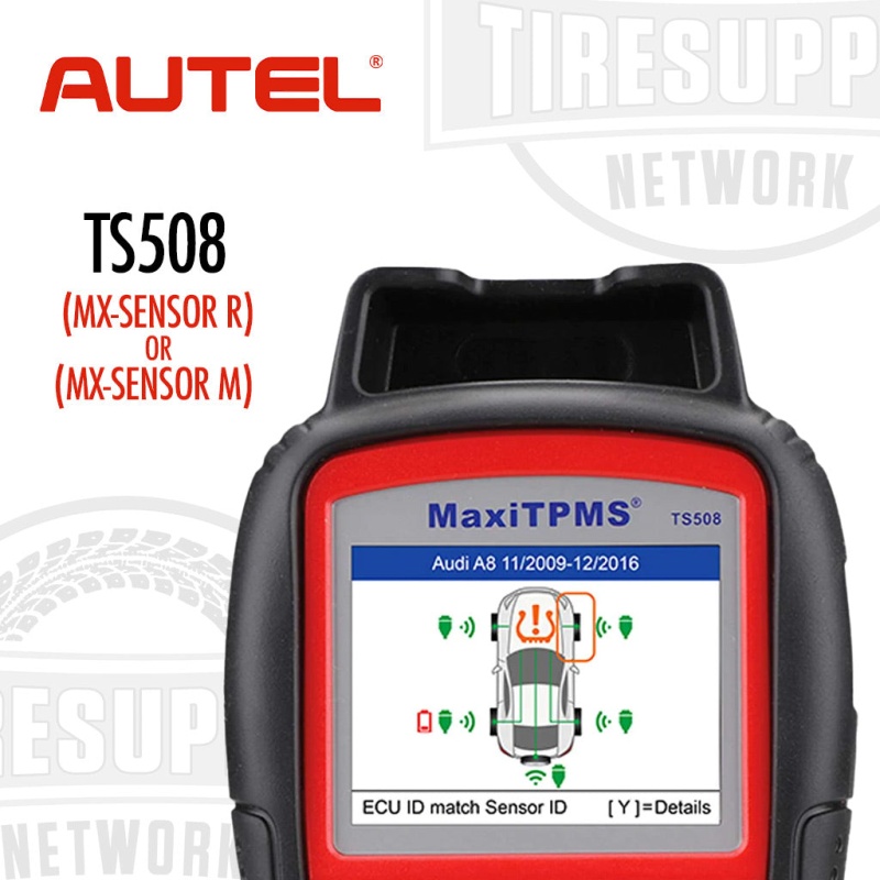 Autel | MaxiTPMS Service Tool & 20 MX 1-Sensors Press-In - Choose Rubber or Metal Stems (TS508) - Image 5