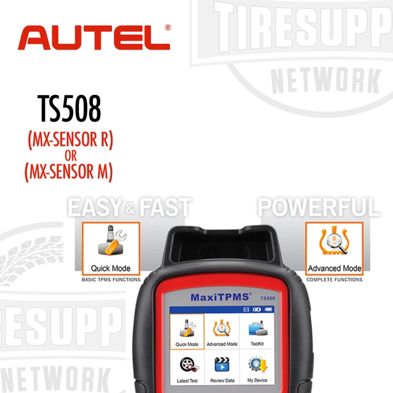 Autel | MaxiTPMS Service Tool & 20 MX 1-Sensors Press-In - Choose Rubber or Metal Stems (TS508) - Image 7