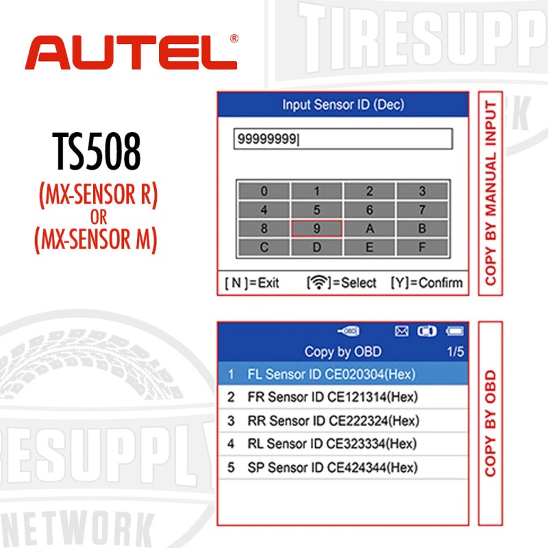 Autel | MaxiTPMS Service Tool & 20 MX 1-Sensors Press-In - Choose Rubber or Metal Stems (TS508) - Image 12