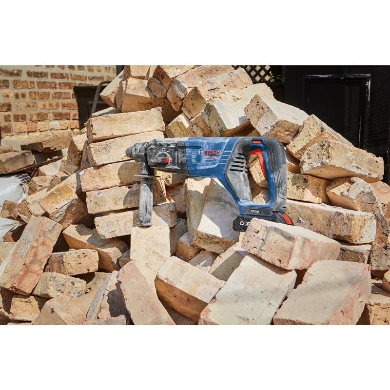 Bosch GBH18V-34CQB24 18V 1-1/4" PROFACTOR SDS-plus Cordless Rotary Hammer Kit - Image 9