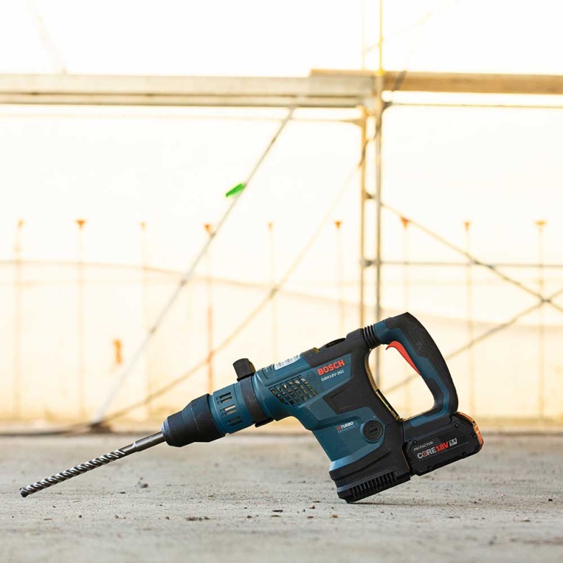 Bosch GBH18V-36CK24 18V PROFACTOR 1-9/16" SDS-Max Rotary Hammer w/ 8.0Ah Battery - Image 7