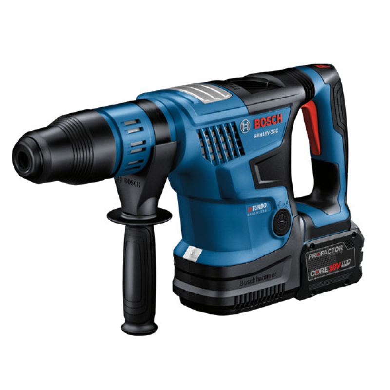 Bosch GBH18V-36CK27 18V 1-9/16" PROFACTOR SDS-max Cordless Rotary Hammer Kit - Image 3