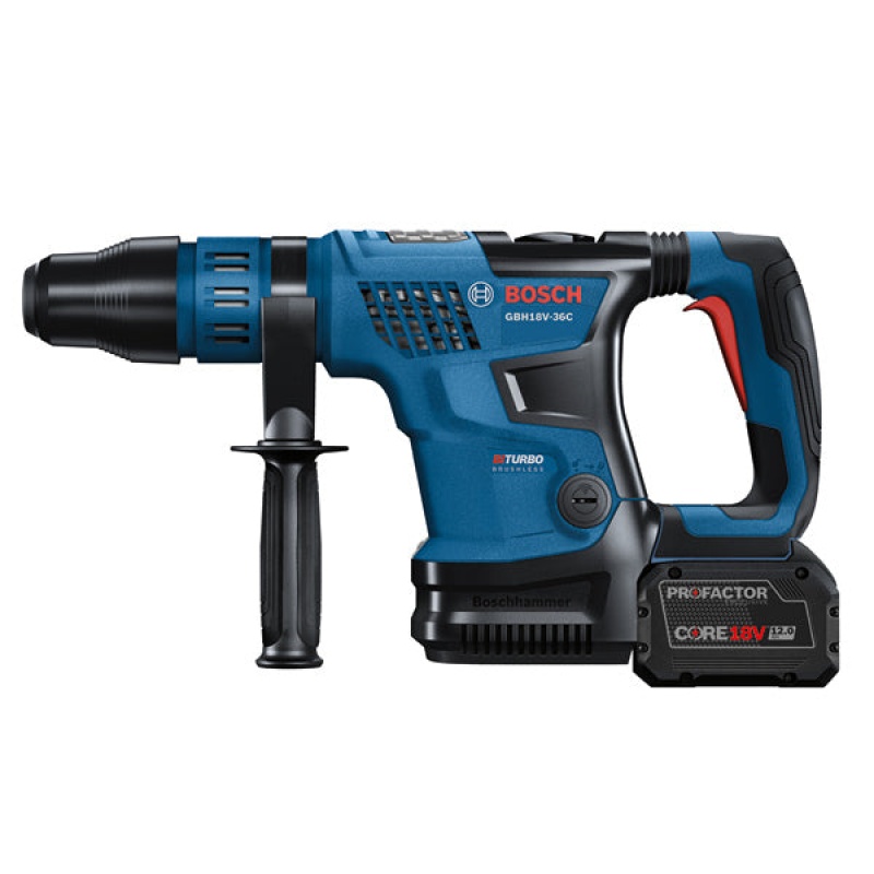 Bosch GBH18V-36CK27 18V 1-9/16" PROFACTOR SDS-max Cordless Rotary Hammer Kit - Image 5