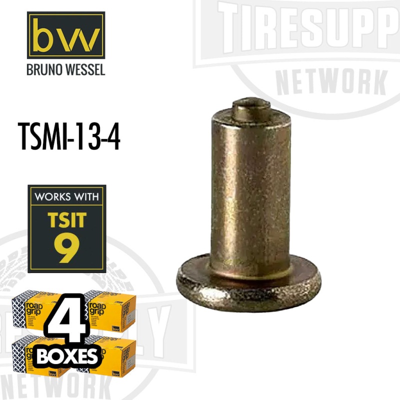 Bruno Wessel | TSMI #13 Road Grip Steel Passenger and Light Truck Tire Studs (TSMI-13) - Image 2