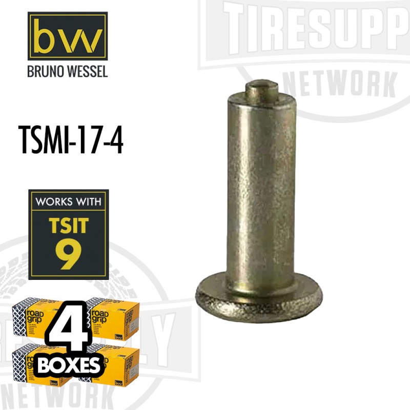 Bruno Wessel | TSMI #17 Road Grip Steel Passenger and Light Truck Tire Studs (TSMI-17) - Image 2