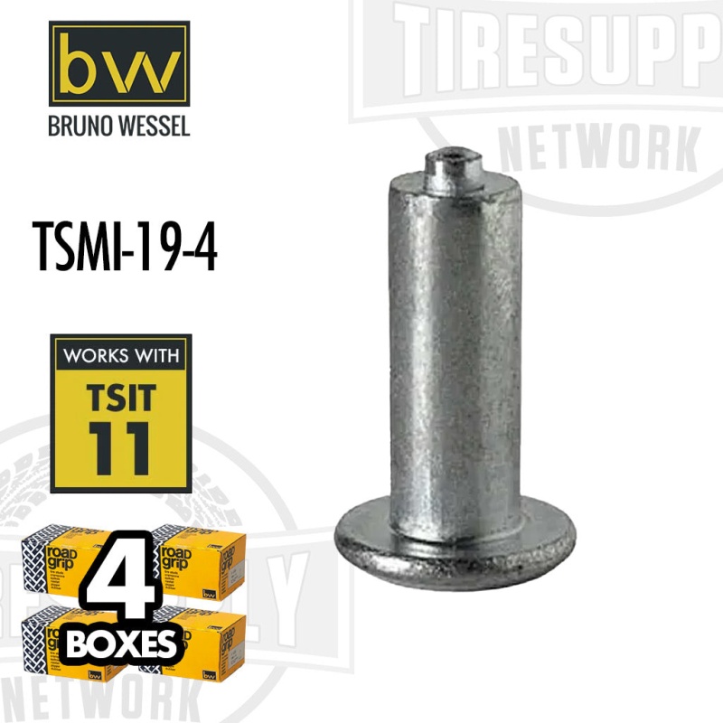 Bruno Wessel | TSMI #19 Road Grip Steel Truck Tire Studs (TSMI-19) - Image 2