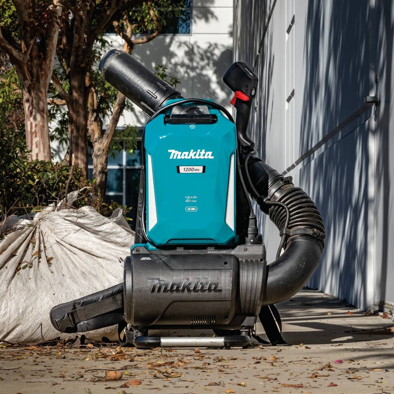 Makita CBU02Z 40V max ConnectX Brushless Backpack Blower - Bare Tool - Image 8