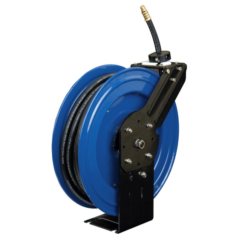 Cyclone Pneumatic CP3690 3/8" x 100' Retractable Air Compressor Rubber Hose Reel - Image 7