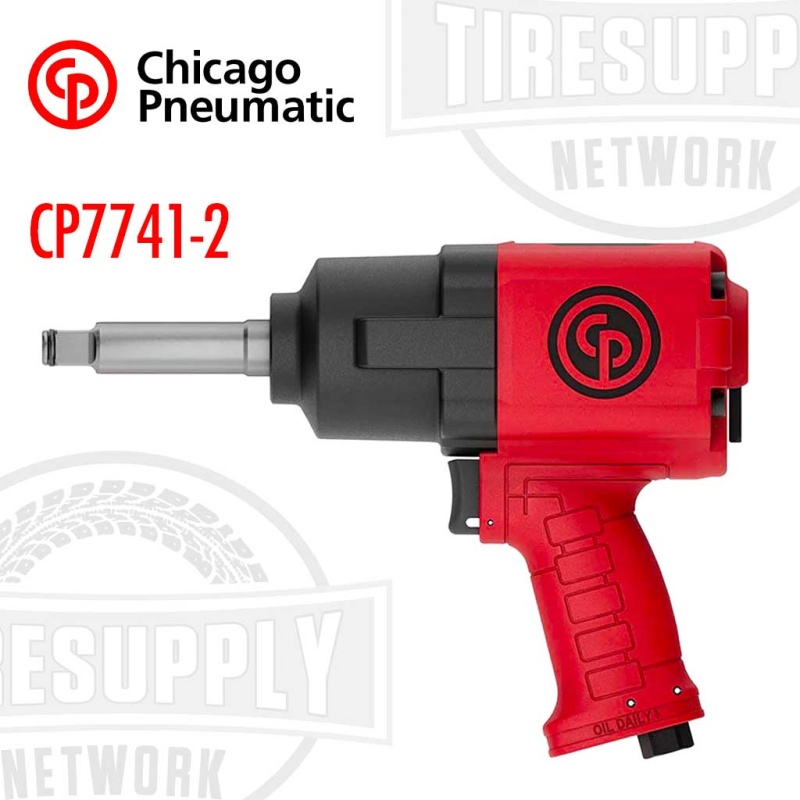 Chicago Pneumatic | Impact Wrench 1/2?? Drive with 2?? Extended Anvil (CP7741-2)