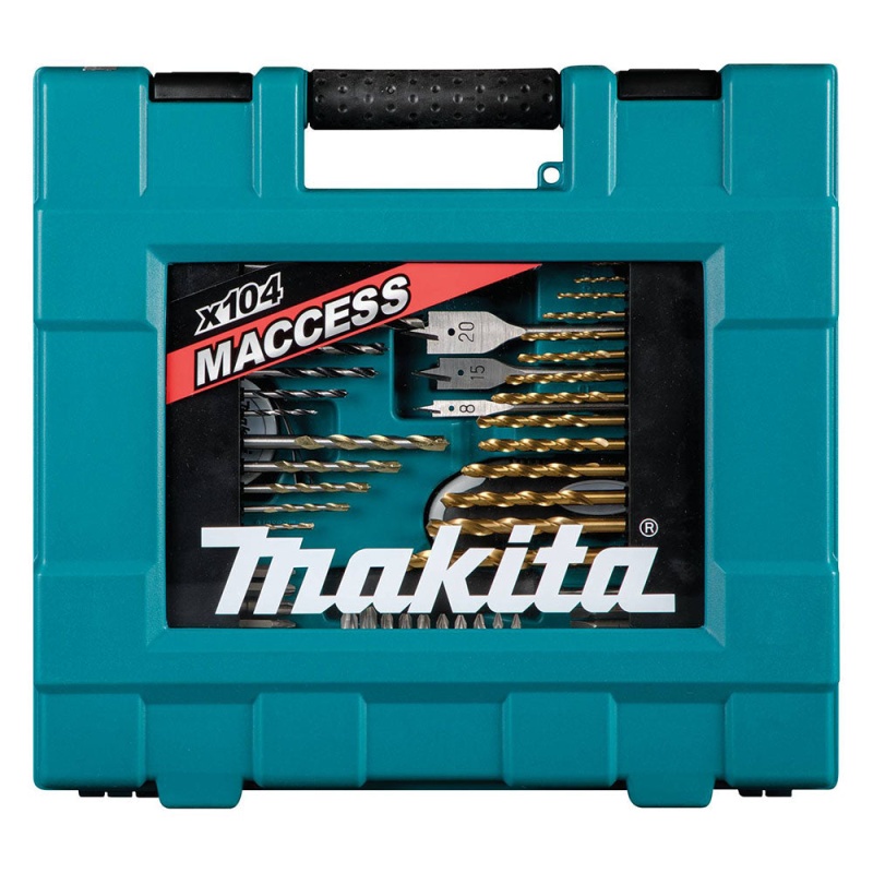 Makita D-31778 Metric Multi Bit and Hand Tool Set w/ Compact Carry Case - 104 PC - Image 2