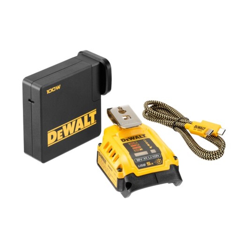 DeWALT DCB094K 20V MAX FLEXVOLT USB Rapid Charging Kit