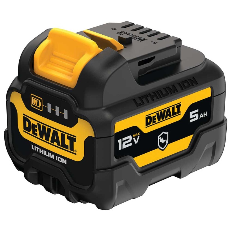 DeWALT DCB126G 12V MAX 5Ah Lightweight Lithium-Ion Durable Oil Resistant Battery - Image 2