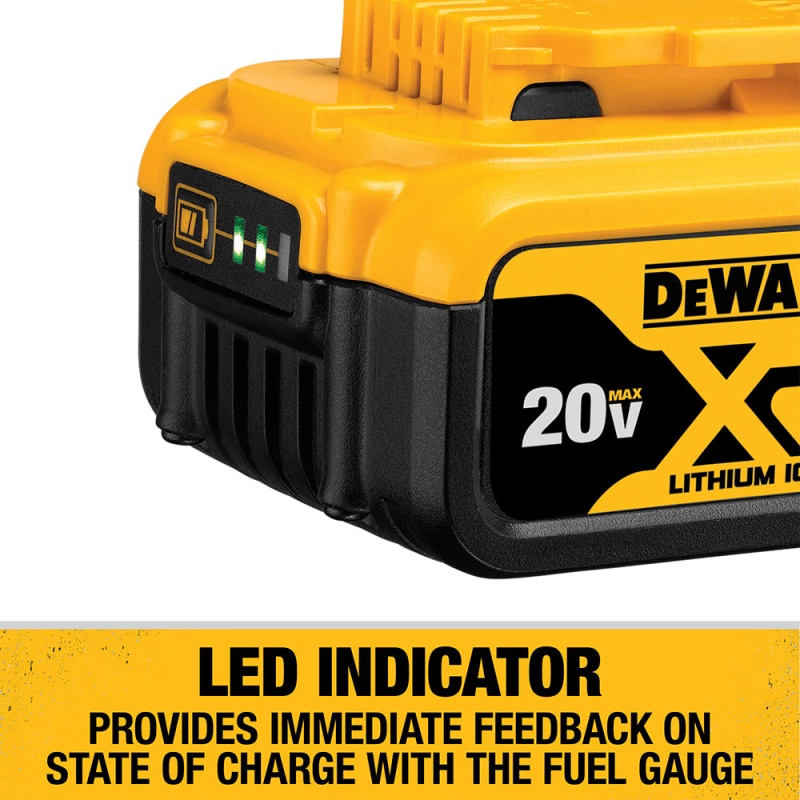 DeWALT DCB205C 20V MAX 5.0AH Lithium-Ion Battery Starter Kit - Image 6