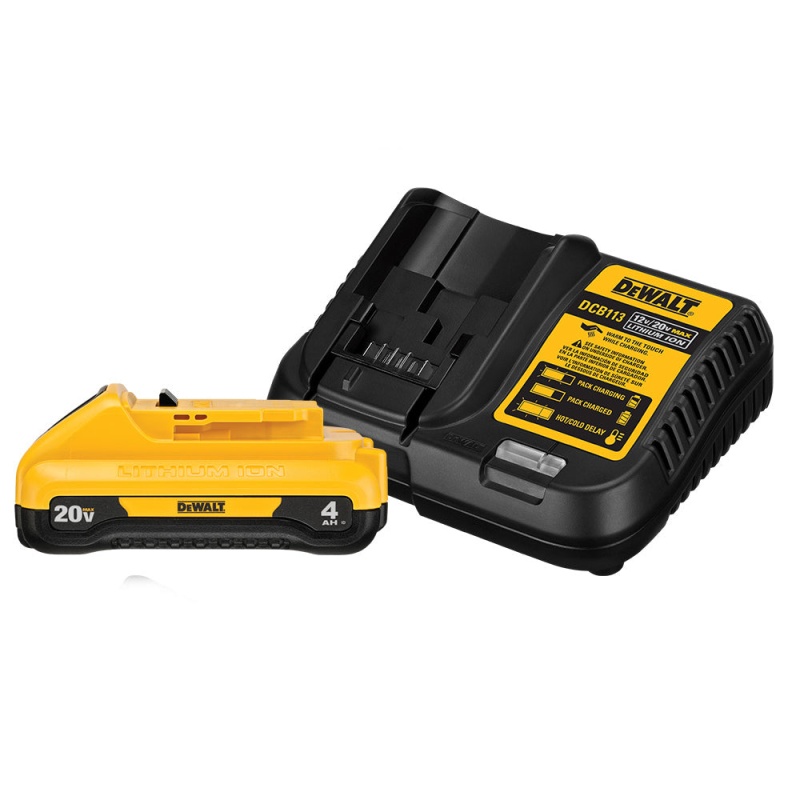 DeWALT DCB240C 20V 4.0 Ah Max Compact  Lithium-Ion Battery Pack