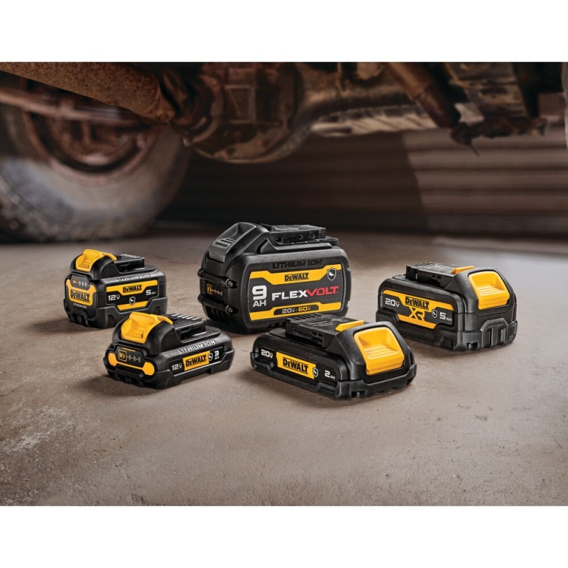 DeWALT DCB609G 20V/60V FLEXVOLT 9.0 Ah Oil Resistant Battery - Image 5