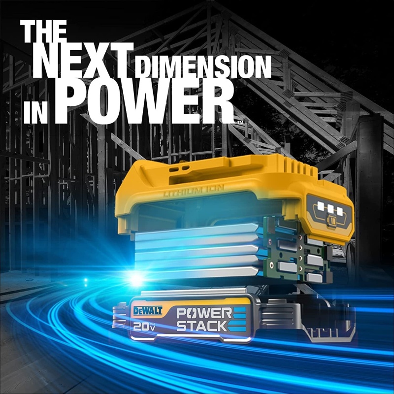 DeWALT DCBP034-2 20V MAX POWERSTACK Impact-Resistant Compact Batteries - 2 PK - Image 3