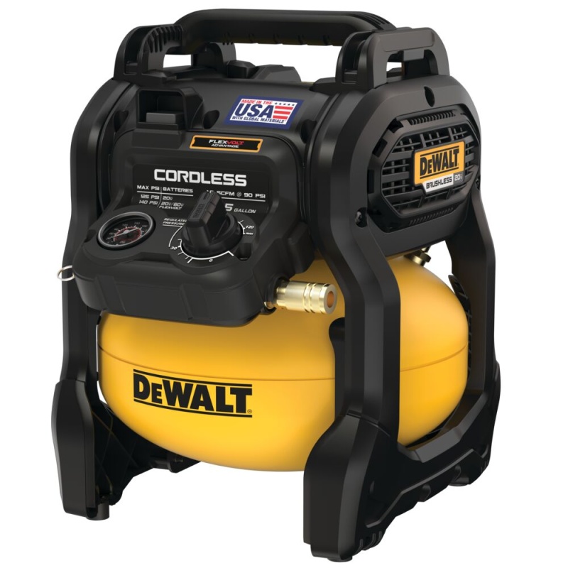 DeWALT DCC2520B 20V 2.5 Gallon Cordless Air Compressor - Bare Tool