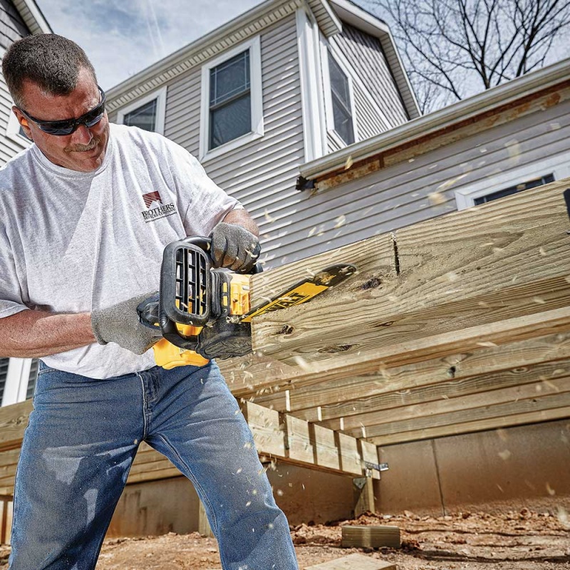 DeWALT DCCS620B 20V MAX XR 12" Cordless Brushless Compact Chainsaw - Bare Tool - Image 8