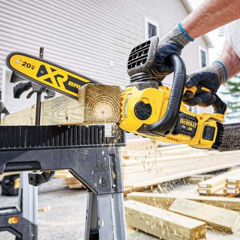 DeWALT DCCS620P1 20V MAX 12-Inch 5Ah Cordless Lithium-Ion Chainsaw Kit - Image 7