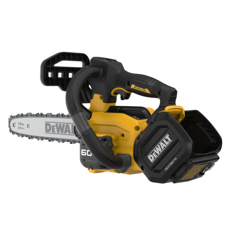 DeWALT DCCS674B 60V MAX 14" Cordless Brushless Top Handle Chainsaw - Bare Tool - Image 6