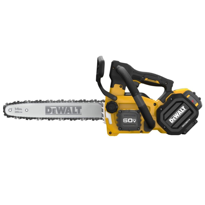 DeWALT DCCS674X2 60V MAX 14" Cordless Brushless Top Handle Chainsaw Kit - Image 4