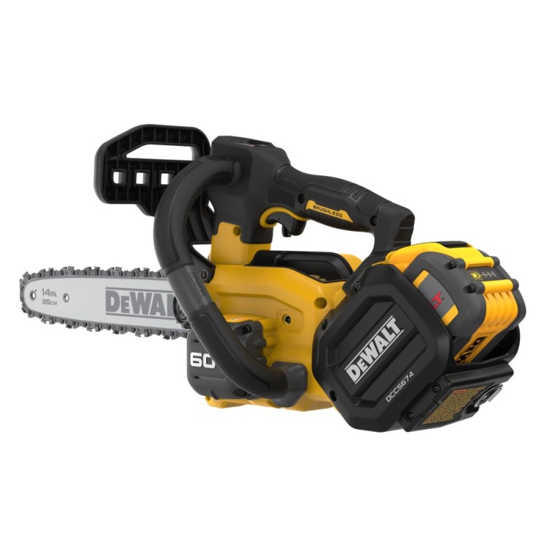 DeWALT DCCS674X2 60V MAX 14" Cordless Brushless Top Handle Chainsaw Kit - Image 5