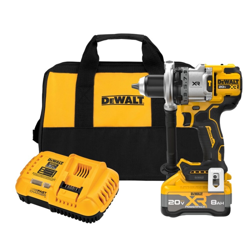 Dewalt DCD1007WW1 20V 1/2" MAX XR Brushless Cordless Hammer Drill Kit