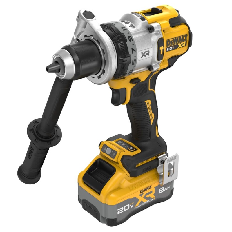 Dewalt DCD1007WW1 20V 1/2" MAX XR Brushless Cordless Hammer Drill Kit - Image 3