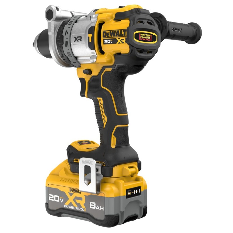 Dewalt DCD1007WW1 20V 1/2" MAX XR Brushless Cordless Hammer Drill Kit - Image 5